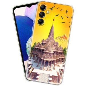 NBOX Multicolor Printed Back Cover Silicon Compatible For Samsung Galaxy A14 5G ( Pack of 1 )