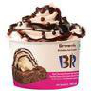 Baskin Robbins Brownie Sundae Ice Cream, 165 ml