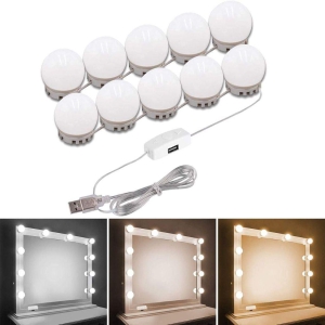 urban-crew-vanity-makeup-light-kit-for-mirror-usb-powered-dimmable-light-set-of-10-led-bulbs-with-3-color-modes-adjustable-brightness-white-warm-white-and-natural-colorspack-of-1