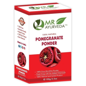 MR Ayurveda 100% Organic Pomegranate Peel Powder Face Pack Masks 100 gm