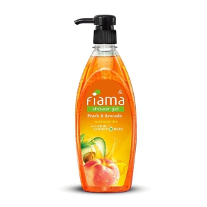 Fiama Body Wash Shower Gel Peach & Avocado, 500ml, for Women and Men with Skin Conditioners, for All Skin Types