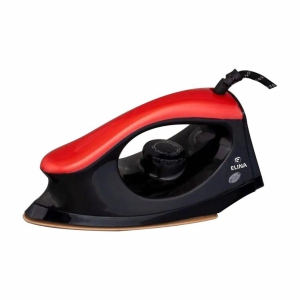 Elina 1000W Dry Iron, Black