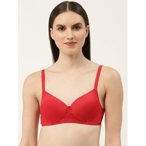 Womens Solid Lightly Padded T-Shirt Bra | BRA-9006-1 |-38D / 100% Polyamide