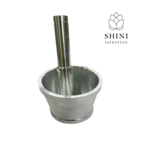 SHINI LIFESTYLE Imam Dasta/Khalbatta/Okhli Masher/ Kitchen masher/ khallar/Okhli/Spice Mixer Aluminium Masher (Pack of 1)