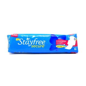 Stayfree Secure Cottony XL 6N