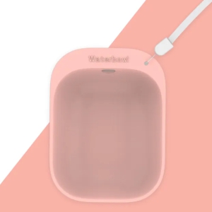 Portable Multi-Function Drinking Bowl-Pink