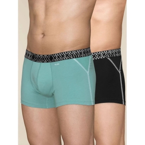 XYXX - Multicolor Cotton Mens Trunks ( Pack of 2 ) - None