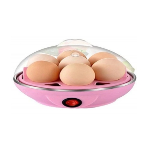 Shopeleven Egg Cooker 1 Ltr Aluminium Cook & Carry Egg Boiler - Multicolor