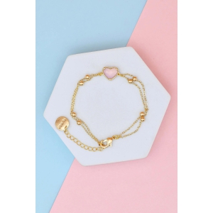 cute-pink-bracelet-gold