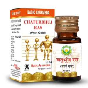 Basic Ayurveda Chaturbhuj Ras-12 Tablet