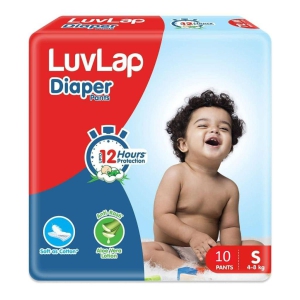 Luvlap Baby Diaper Pants Small 10 Count