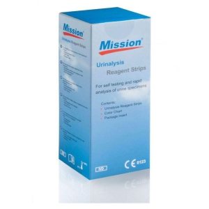 Mission Urinalysis 100 Strips (2GE) (GLU & PRO) Expiry: March 2021