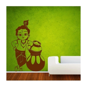 Decor Villa Bal Krishan PVC Wall Stickers