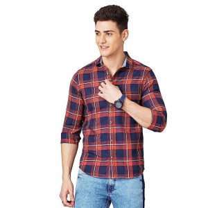 Slim Fit Shirt with Patch Pocket (Red)