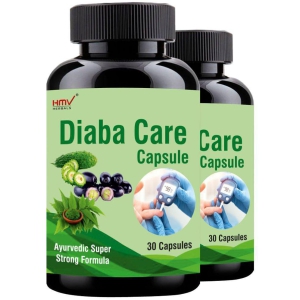 HMV Herbals Diaba Care- Herbal Sugar Control Capsule 60 no.s Pack Of 2