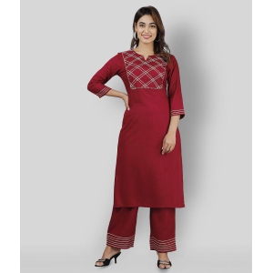 doriya-maroon-straight-rayon-womens-stitched-salwar-suit-pack-of-1-none