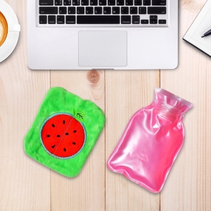 6509-watermelon-small-hot-water-bag-with-cover-for-pain-relief-neck-shoulder-pain-and-hand-feet-warmer-menstrual-cramps