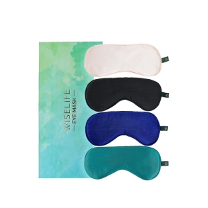 Mulberry Silk Eye Mask (Set of 4)-Set of 4