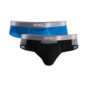 XYXX - Multicolor Modal Mens Briefs ( Pack of 2 ) - M