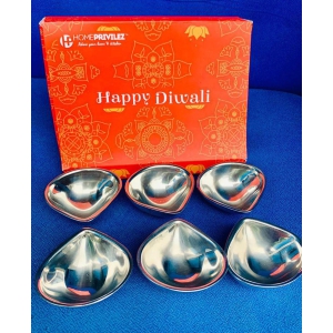 Stainless steel Double wall Diya