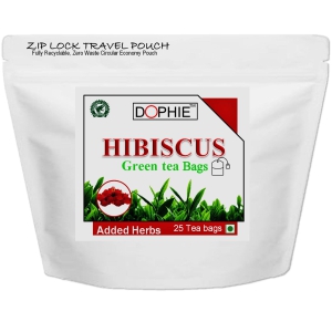 Hibiscus green tea bag 25 bags