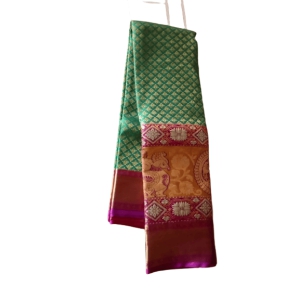 Pure silk Saree( Green)