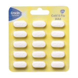 Crocin Cold Flu Tablets 15 Pcs