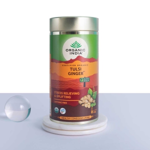 Organic India Ginger Tea 100gm(Tin)