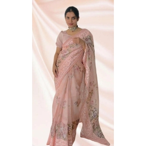 organza-saree