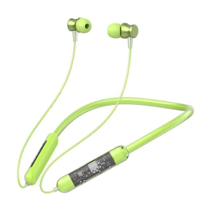 Tecsox In-the-ear Bluetooth Headset with Upto 30h Talktime Deep Bass - Green - Green