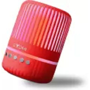 CYOMI CY-630 5 W Bluetooth Speaker Bluetooth v5.0 with SD card Slot Playback Time 4 hrs Red - Red