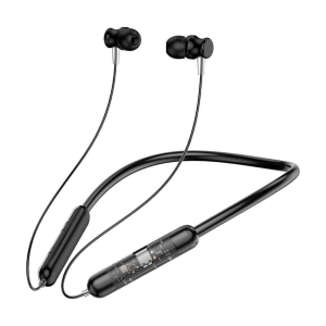 Tecsox In-the-ear Bluetooth Headset with Upto 30h Talktime Deep Bass - Black - Black