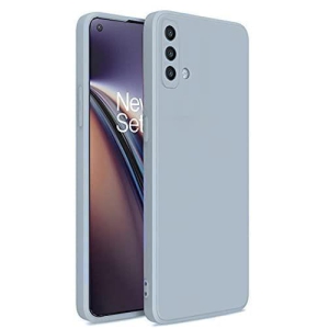 OnePlus Nord CE 5G Back Cover Case Liquid silicone - Gray