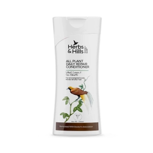 Herbs & Hills All Plant Daily Repair Conditioner - 250 ml, For Thicker, Fuller & Healthy Hair