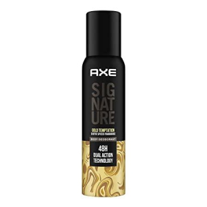 Axe Signature Gold Temptation, No Gas Body Deodorant For Men, 154ml