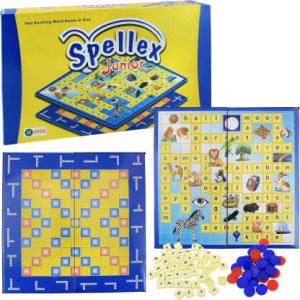 Spellex Junior Word Games Board