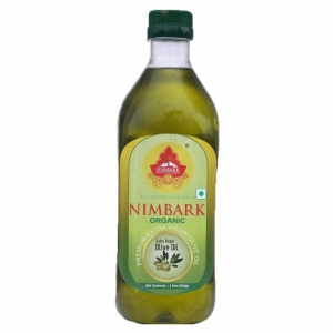 Nimbark Organic Olive Oil (Extra Virgin) - 1 LTR | Edible Premium Grade Olive Oil - Perfect for frying, Salad Dressing, Low Heat Cooking