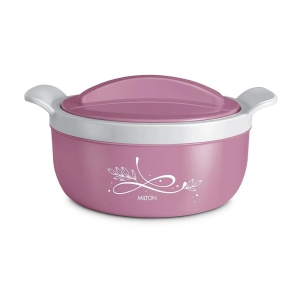 Milton Crave 1500 Insulated Inner Stainless Steel Casserole, 1380 ml, Pink - Pink