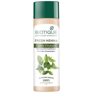 Biotique Fresh Henna Colour Protect Shampoo & Conditioner 190Ml