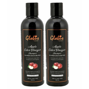 Globus Naturals Apple Cider Vinegar Shampoo 250 mL Pack of 2