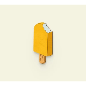 Mango Ice Cream Magnet-0.9 x 2 in