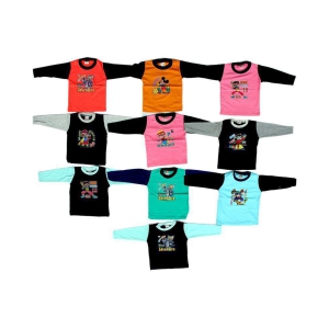 Baby boy cotton t-shirt  (pack of 10) - None