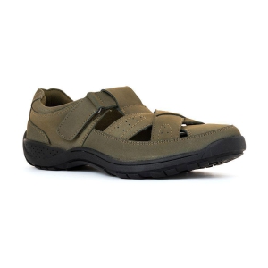 Khadims - Olive Mens Sandals - None