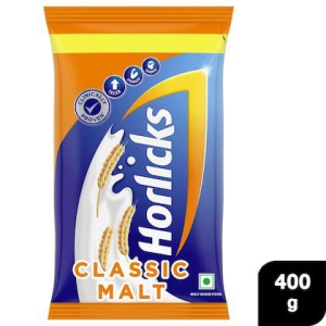 Horlicks Classic Malt Powder Pouch 400 G