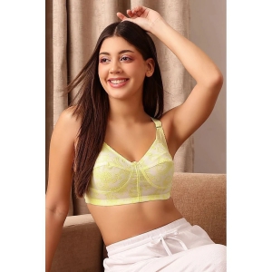 Clovia Yellow Cotton Non Padded Womens Everyday Bra ( Pack of 1 ) - None