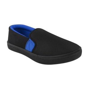 Stanfield SF CANVAS Black/R. Blue Shoes - Black Men''s Slip-on Shoes - None