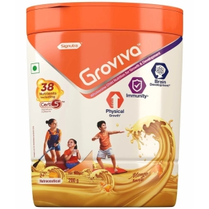 Groviva Child Nutrition Supplement Jar Nutrition Drink for Children 200 gm