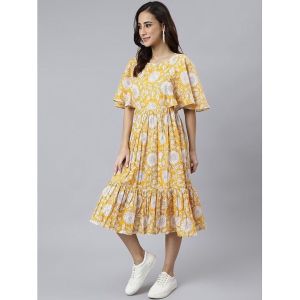 janasya-yellow-cotton-womens-fit-flare-dress-pack-of-1-none