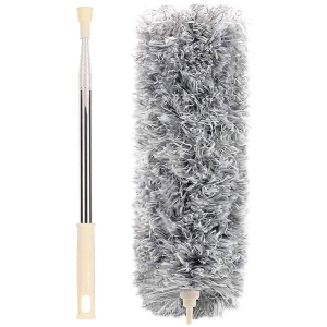 GEEO - Dust Mop ( Adjustable Handle ) - Light Grey