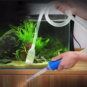 Happy Fins Aquarium Water-Transferring Siphon Pump | 1.8 Meter